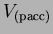 $V_{(расс)}$